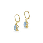 Load image into Gallery viewer, Glacier Round Cut Earrings - Koraba