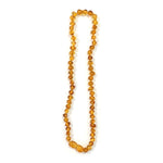 Load image into Gallery viewer, Natural Amber Baby Teething Necklace
