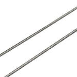 Load image into Gallery viewer, Koraba Silver 925 Rhodium Plated FOX Chain - Koraba