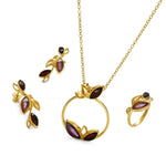 Load image into Gallery viewer, Leaf Circle Purple Full Set - Koraba