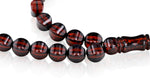 Load image into Gallery viewer, Natural Caribbean Amber Diamond Cut 3 Cherry 33 Rosary beads - Koraba
