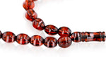 Load image into Gallery viewer, Natural Caribbean Amber Diamond Cut 4 Cherry 33 Rosary beads - Koraba