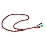 Load image into Gallery viewer, Natural Caribbean Amber Rosary Barrel Cut 1 Cherry Color 66 Beads - Koraba