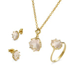 Load image into Gallery viewer, Pink Ice Round Cut Pendant - Koraba