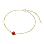 Load image into Gallery viewer, Raw Amulette Cognac Bracelet - Koraba