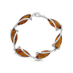 Load image into Gallery viewer, Silver Lining Cognac Bracelet - Koraba