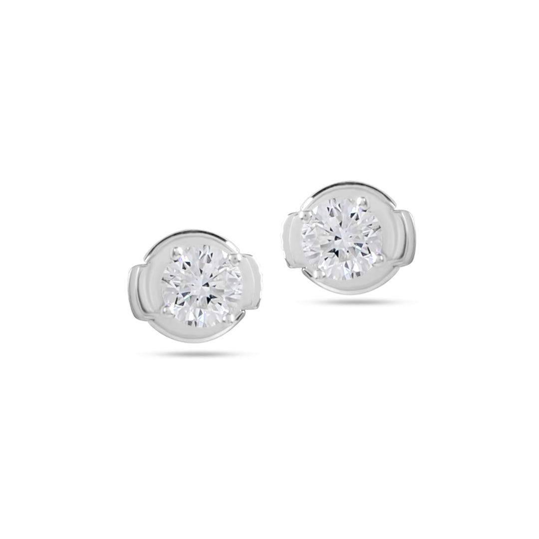 Bergen Diamond Stud Earrings
