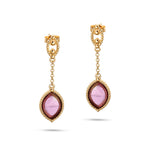 Load image into Gallery viewer, Purple Connection Earrings