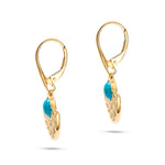Load image into Gallery viewer, Turquoise Goddess Earrings