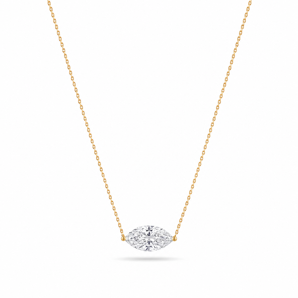 Noélli Luna Marquise Diamond Necklace