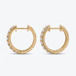 Load image into Gallery viewer, Verona Banded White Earrings

