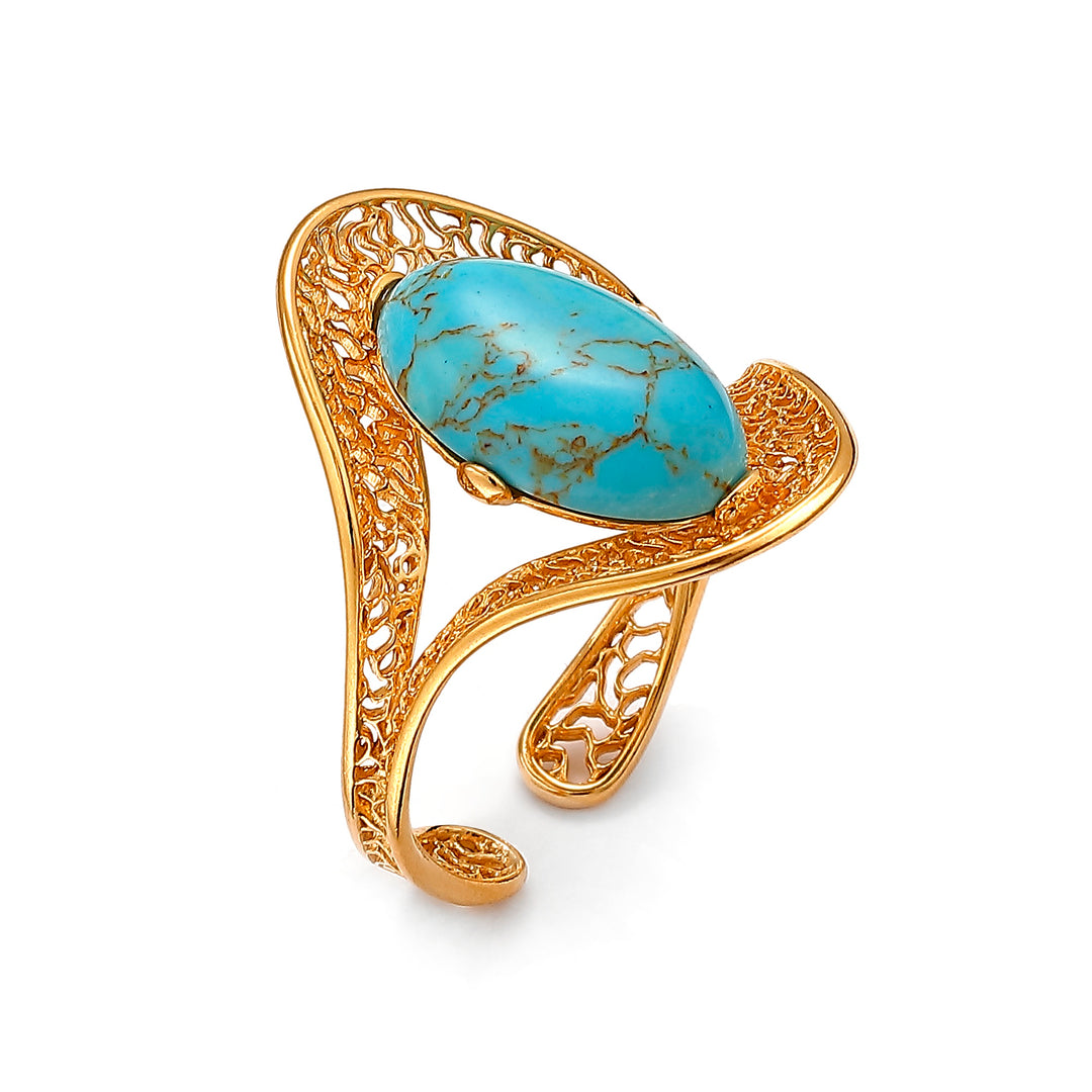 Turquoise Oasis Ring