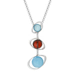 Load image into Gallery viewer, Firefly Blue Pendant