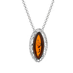 Load image into Gallery viewer, Web of Amber Pendant
