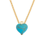 Load image into Gallery viewer, Turquoise Love Pendant
