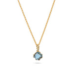 Load image into Gallery viewer, Frost Topaz Blue Pendant
