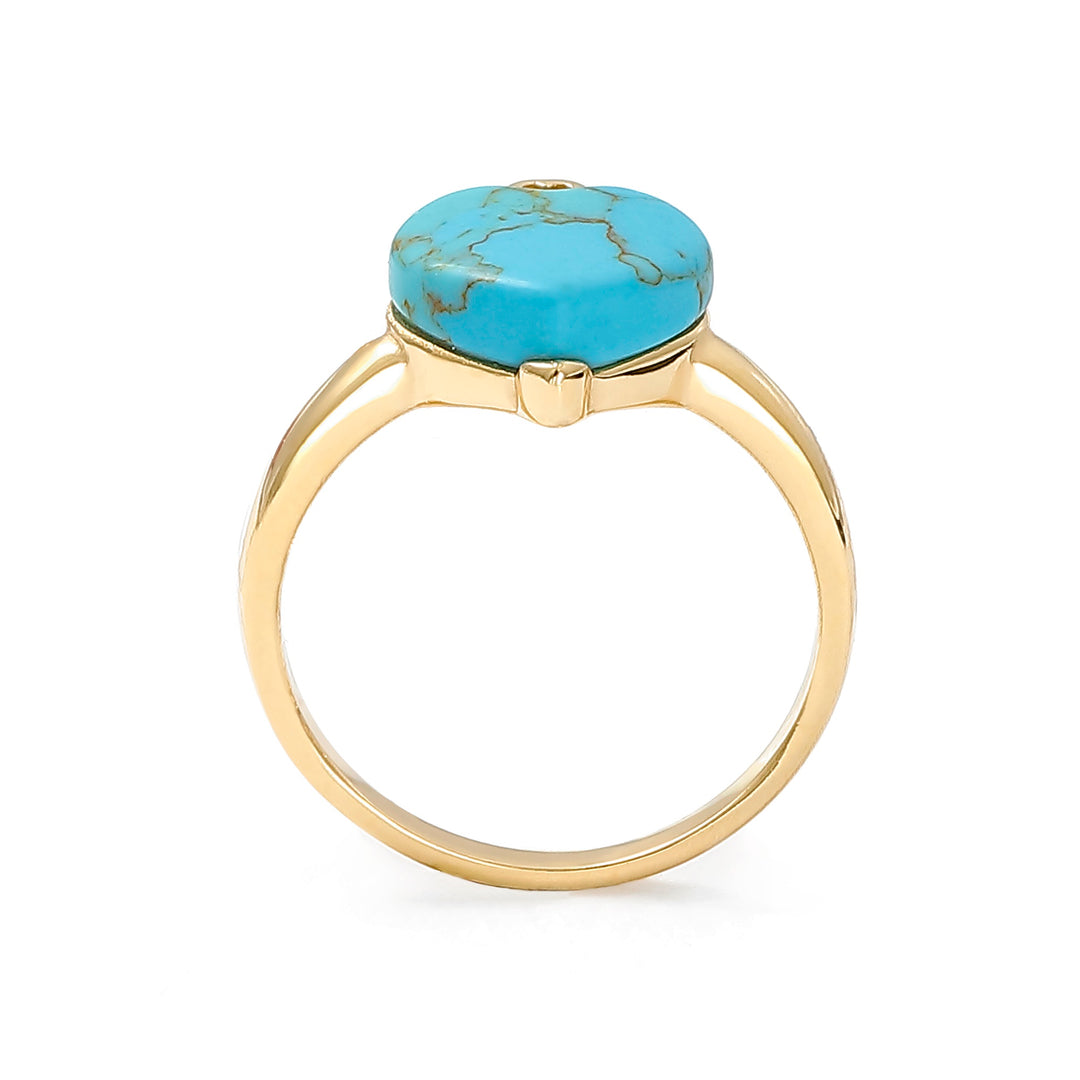 Turquoise Love  Ring