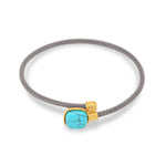 Load image into Gallery viewer, Wrapped Cuff Turquoise  Bracelet
