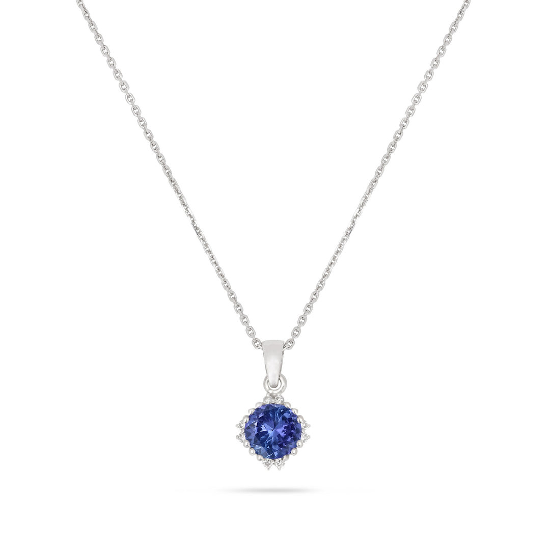 Paris Blue Tanzanite Necklace