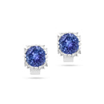 Load image into Gallery viewer, Paris Blue Tanzanite Earrings