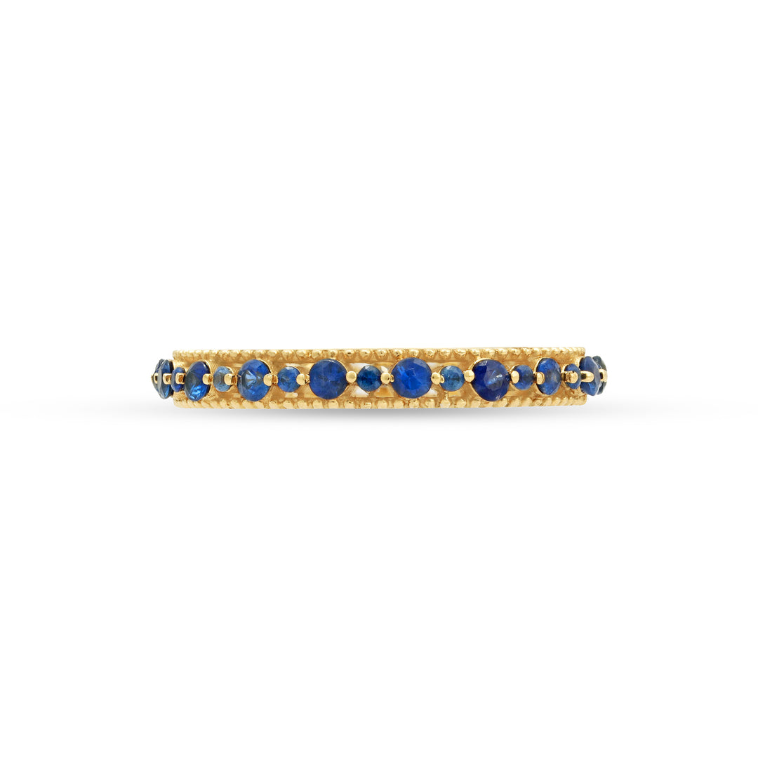 Verona Banded Blue Ring