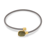 Load image into Gallery viewer, Wrapped Cuff Labradorite Bracelet