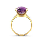 Load image into Gallery viewer, Purple Ice Cushion Ring
