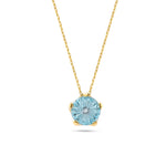 Load image into Gallery viewer, Blue Frost Round Cut Pendant
