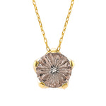 Load image into Gallery viewer, Hazy Ice Round Cut Pendant