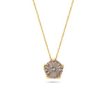 Load image into Gallery viewer, Hazy Ice Round Cut Pendant