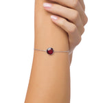 Load image into Gallery viewer, Round Amulet Cherry Bracelet