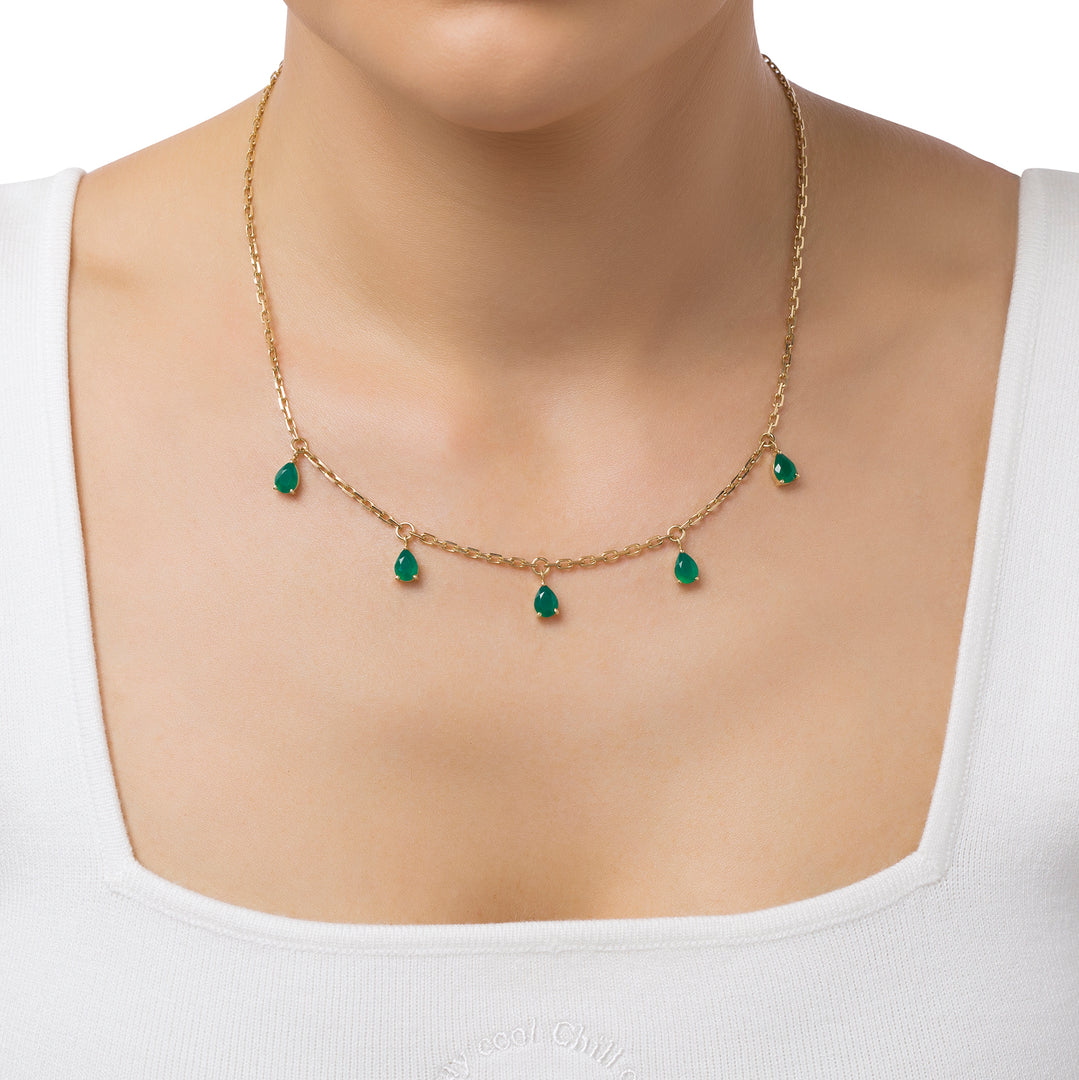 Oslo Green Necklace