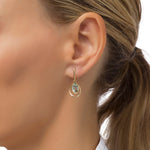 Load image into Gallery viewer, Frost Bell Green Earrings
