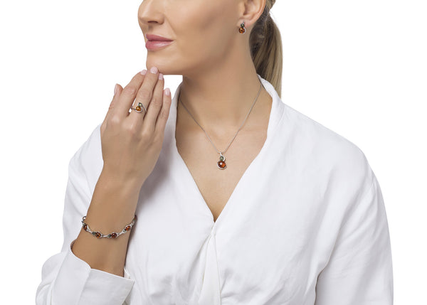 Duo Twist Honey Bracelet