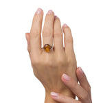 Load image into Gallery viewer, Eye of Amber Ring