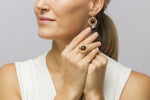 Load image into Gallery viewer, Goddess of Zircons Cherry Earrings
