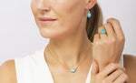 Load image into Gallery viewer, Eye of Turquoise Earrings