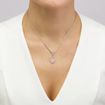 Load image into Gallery viewer, Morning Dew Pink Pendant
