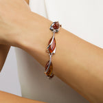 Load image into Gallery viewer, Silver Lining Honey Bracelet

