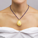 Load image into Gallery viewer, Dutchess of White Amber Necklace