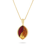 Load image into Gallery viewer, Falling Leaf Pendant
