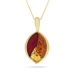 Load image into Gallery viewer, Falling Leaf Pendant