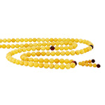 Load image into Gallery viewer, Mala Antique White &amp; Cherry Amber Mix
