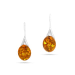 Load image into Gallery viewer, Eye of Amber Earrings