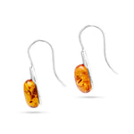 Load image into Gallery viewer, Eye of Amber Earrings

