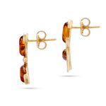 Load image into Gallery viewer, Dragonfly Honey Earrings