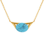 Load image into Gallery viewer, Eye of Turquoise Necklace