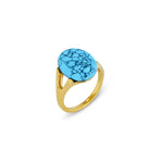 Load image into Gallery viewer, Eye of Turquoise Ring
