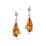 Load image into Gallery viewer, Silver Lining Honey Earrings
