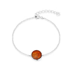 Load image into Gallery viewer, Round Amulet Honey Bracelet